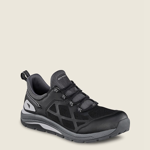 Red Wing Work Sko Cooltech™ Athletics - Soft Toe - Svart/Grå - Herre 8106-BRXQP